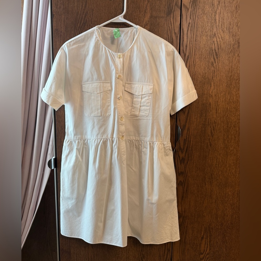 Zara oversized shirt dress